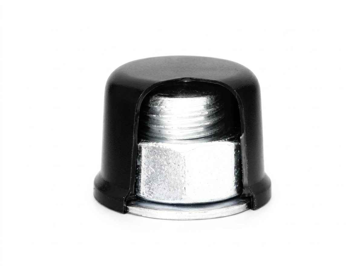 Capuchon boulon et écrou SWR — rondelle incluse — capuchon de protection en plastique
